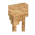 Falls Burl Wood Pedestal top closeup