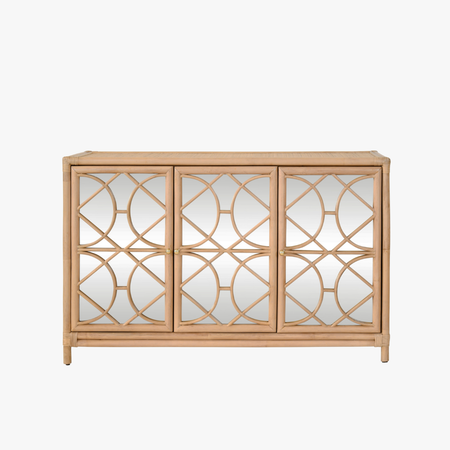 Fernandina Rattan Cabinet