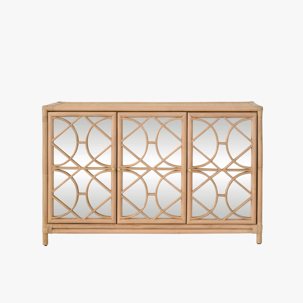 Fernandina Rattan Cabinet