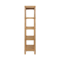 Fernandina Rattan Natural  Etagere side view