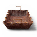 Finley Scalloped Large Tray side view