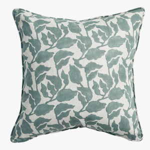 Flores Celadon Pillow Cover