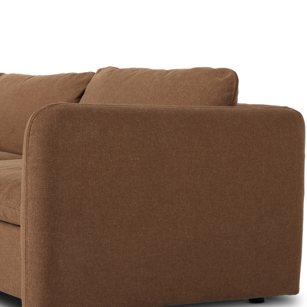 Nelle Three Piece Sectional Side View
