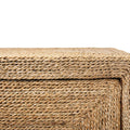 Four Door Bayview Woven Rope Sideboard Buffet - texture closeup