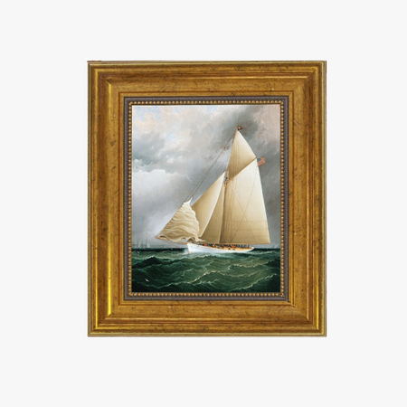 Framed Racing Sloop