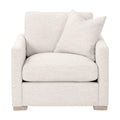 Francis Slim Arm Sofa Chair - performance fabric