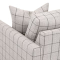 Francis Windowpane Sofa Chair closeup