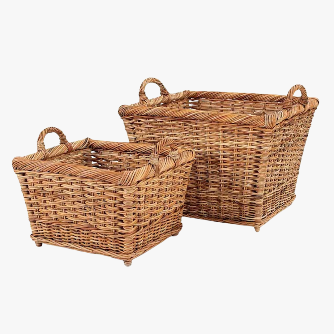 French Country Hearth Basket Set