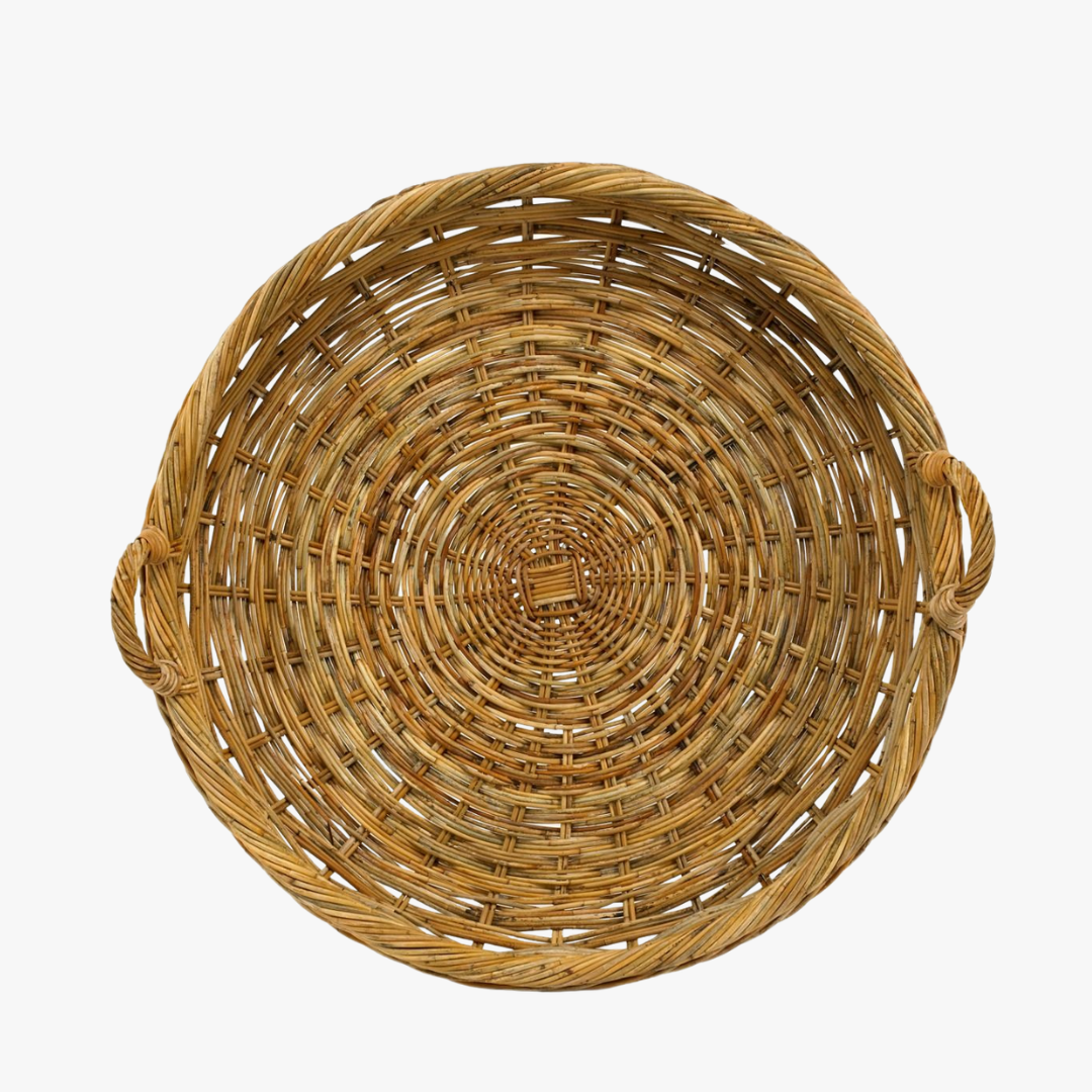 French Country Round Tray