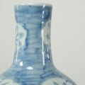 Freya Bottle Vase - handpainted closeup
