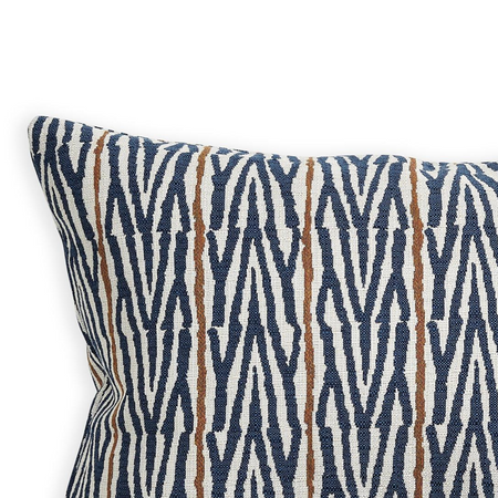 Fuji Atlantic Outdoor Lumbar Pillow Cover pattern closeup