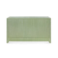 Geneva Spring Green Grasscloth finished back