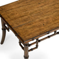 George Coffee Table with faux bamboo details