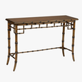 George Console Table - Walnut Bamboo