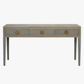 Gideon Grey Shagreen Console