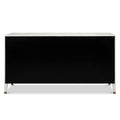 Gideon Ivory Shagreen Double Dresser back view