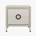 Gideon Ivory Shagreen Nightstand