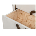 Gideon Ivory Shagreen Nightstand drawer liner