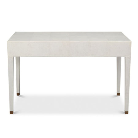 Gideon Ivory Shagreen Writing Desk finished back