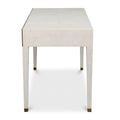 Gideon Ivory Shagreen Writing Desk side view