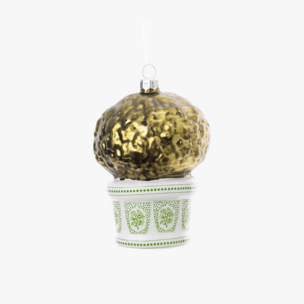 Glass Topiary Ornament