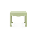 Gracie Spring Green Tea Table side view
