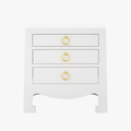 Gracie White Side Table