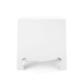 Gracie White Side Table finished back