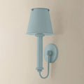 Grantham Dusk Blue Wall Sconce - painted metal finish