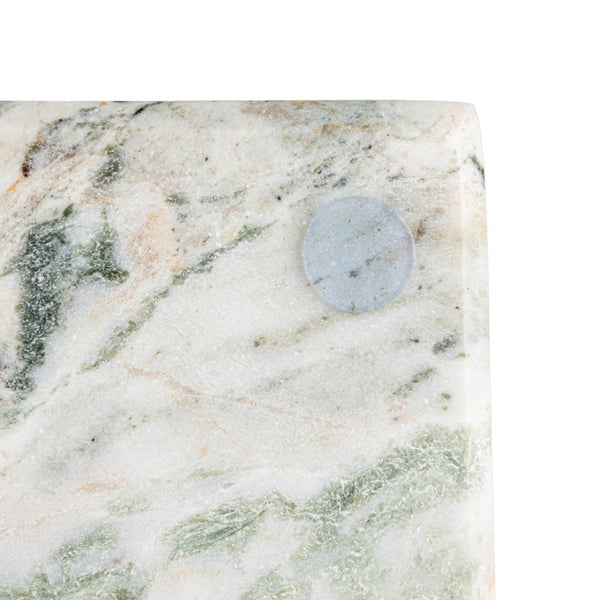 Green Marble Cheese Board Set bottom closeup