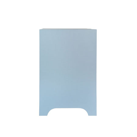 Castella Light Blue Side Table Side View
