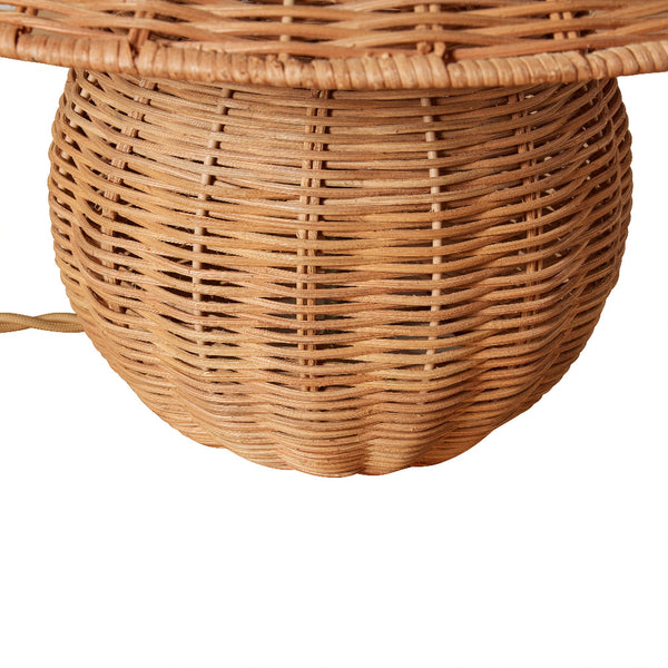 Hanalei Table Lamp base texture closeup