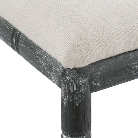 Hayden Grey Chippendale Side Chair Closeup