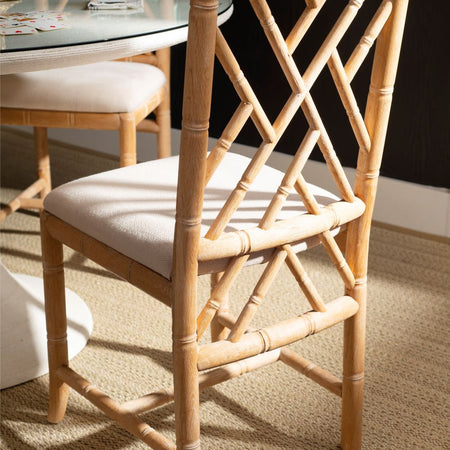Hayden Chippendale Chair Back Fretwork Details