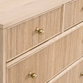 Hayward Oak Double Dresser Closeup