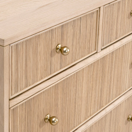 Hayward Oak Double Dresser Closeup