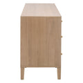 Hayward Oak Double Dresser Side View