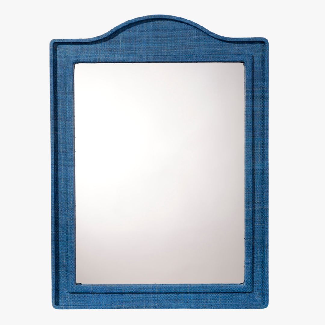 Hilltop Raffia Mirror by Dear Keaton