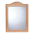 Hilltop Raffia Mirror - Natural