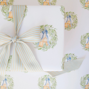 Holiday Wreath Gift Wrap