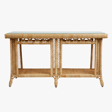 Hope Town Rattan Console Table
