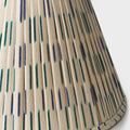 Ikat Gathered Lamp Shade Closeup