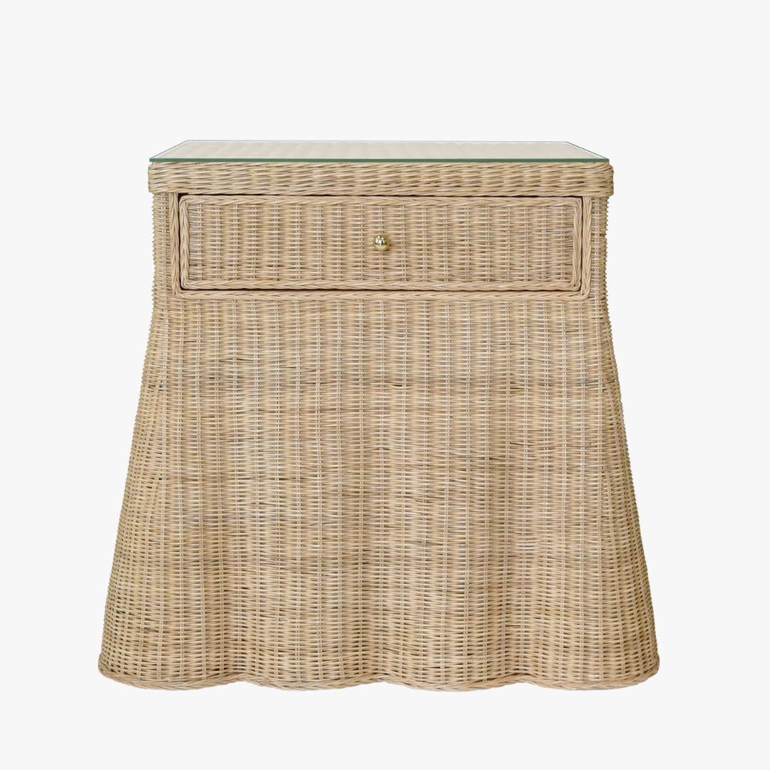 Ines Scalloped Nightstand by Dear Keaton