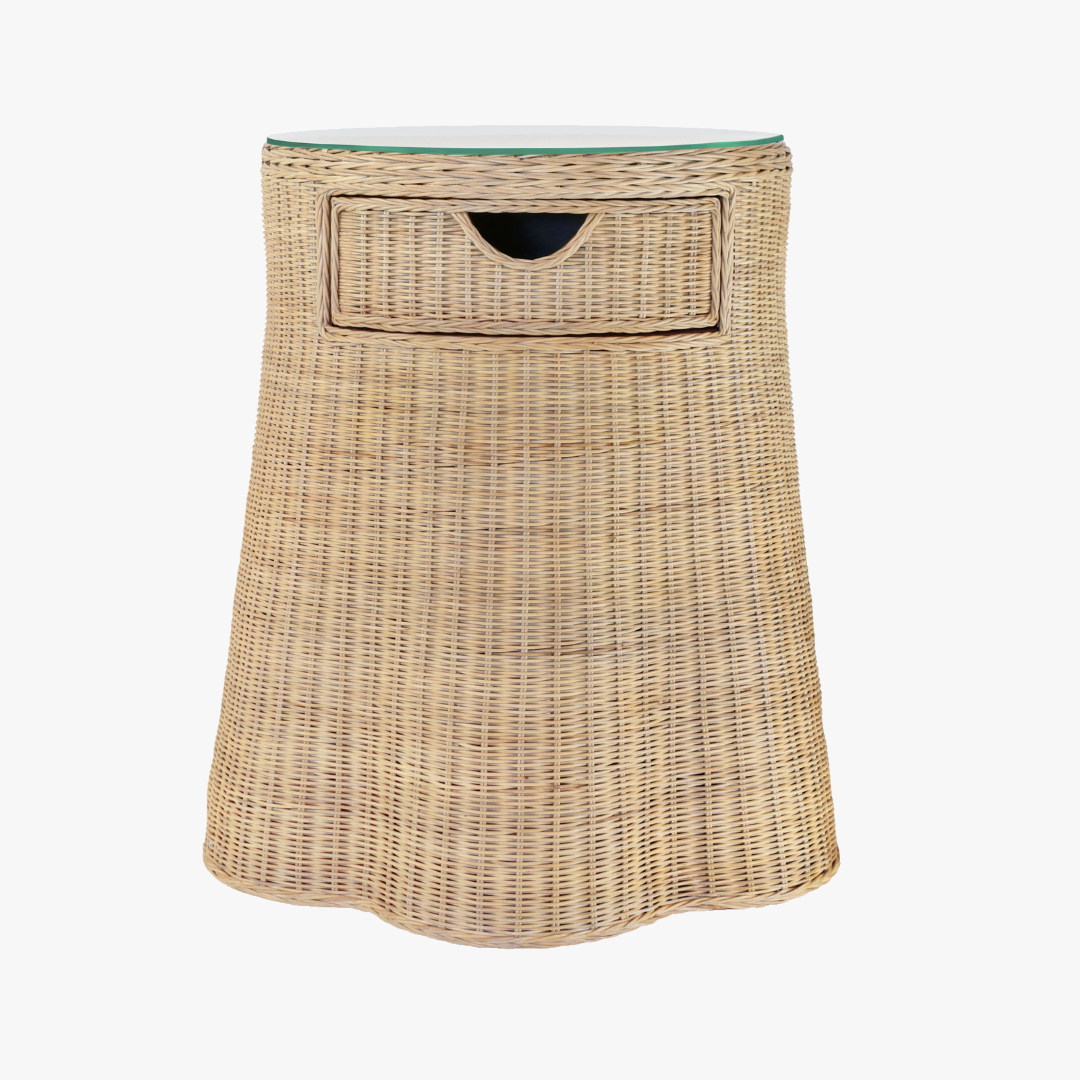 Ines Scalloped Side Table by Dear Keaton