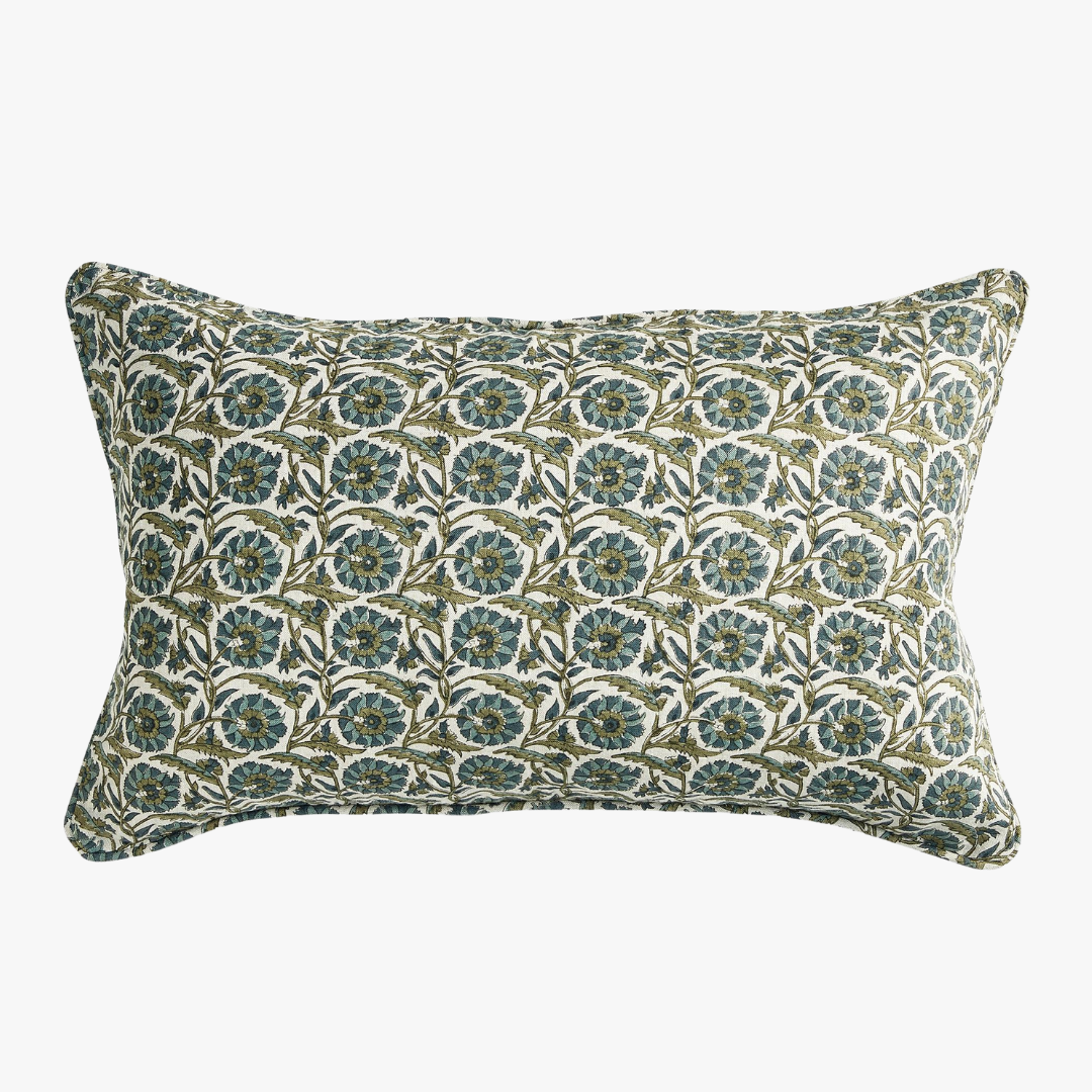 Istanbul Slate Lumbar Pillow Cover