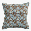 Iznik Cocoa Pillow Cover