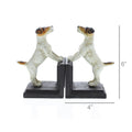 Jack Russell Cast Iron Bookend dimensions