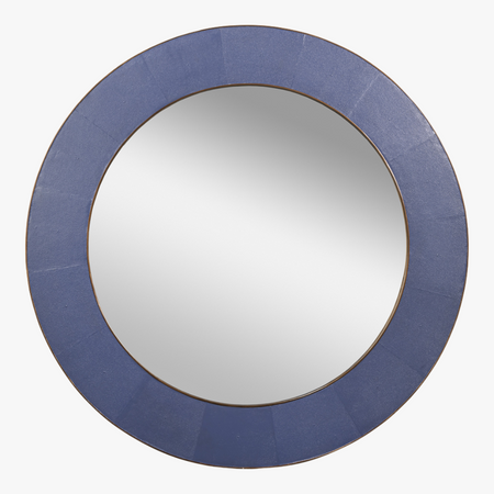 Jacques Marine Shagreen Mirror