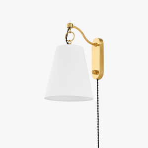 James Plug-In Wall Sconce