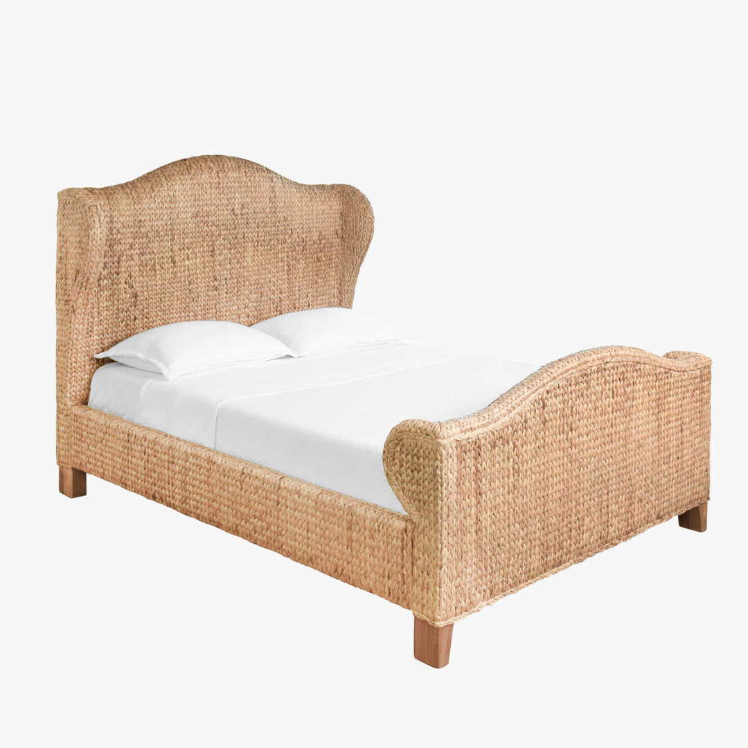 Jarrett Woven Water Hyacinth Bed by Dear Keaton